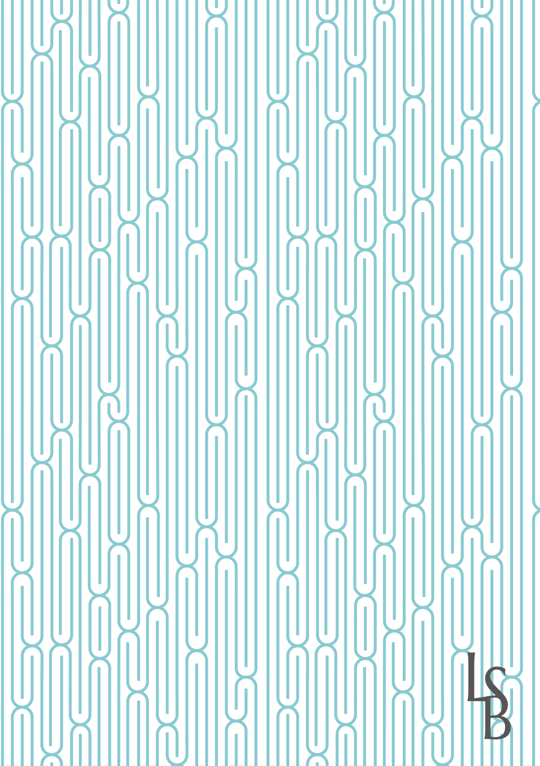 répétition motif cyan