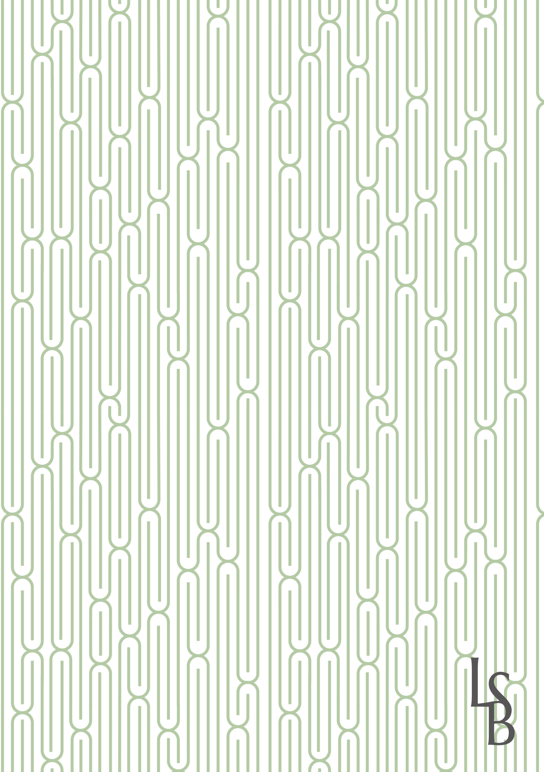 répétition motif vert